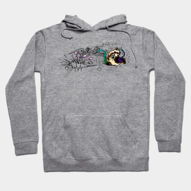 skater snake ball Hoodie by roombirth